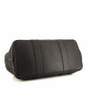 Hermes Garden shopping bag in black leather taurillon clémence - Detail D4 thumbnail
