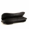 Bolso para llevar al hombro o en la mano Dior Gaucho en cuero granulado negro - Detail D5 thumbnail