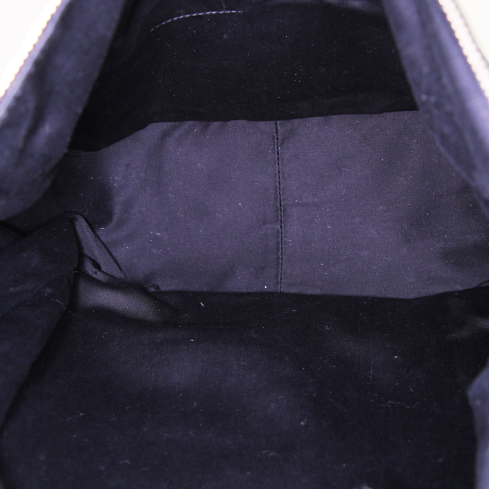 Sac à main Yves Saint Laurent Multy en cuir noir - Detail D2