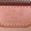 Bolso de mano Louis Vuitton Looping modelo grande en lona Monogram marrón y cuero natural - Detail D3 thumbnail