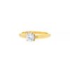 De Beers solitaire ring in yellow gold and diamond - 00pp thumbnail