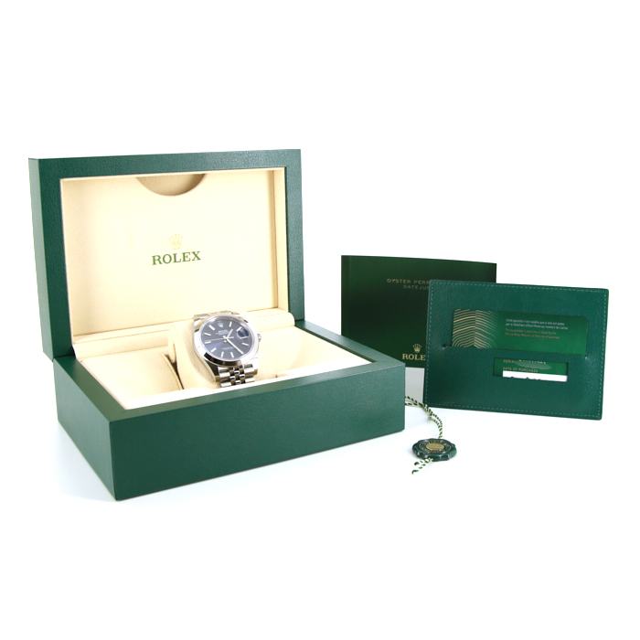 Rolex Datejust 41 watch in stainless steel Ref:  126300 Circa  2020 - Detail D2