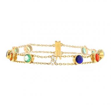 Bracciale Chaumet Amour in oro giallo e diamanti