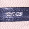 Bolso Cabás Hermes Garden en cuero togo azul - Detail D3 thumbnail