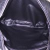 Borsa a spalla Bottega Veneta BV Jodie modello piccolo in pelle intrecciata nera - Detail D2 thumbnail