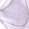 Bolso de mano Bottega Veneta BV Jodie en cuero trenzado blanco - Detail D2 thumbnail