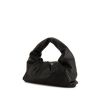 Bottega Veneta The Shoulder Pouch handbag in black leather - 00pp thumbnail