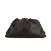 Bottega Veneta The Pouch pouch in black smooth leather - 360 thumbnail
