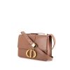 Dior 30 Montaigne shoulder bag in beige patent leather - 00pp thumbnail