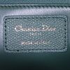 Sac bandoulière Dior 30 Montaigne en cuir grainé vert - Detail D4 thumbnail