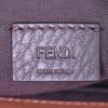 Fendi Mini Baguette handbag in brown leather - Detail D4 thumbnail