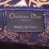 Dior Book Tote shopping bag in brown canvas - Detail D3 thumbnail