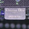 Dior Book Tote shopping bag in green, black and white canvas - Detail D3 thumbnail