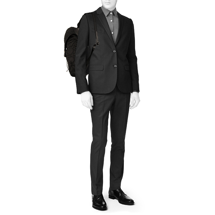 Zaino Dior Quilted Backpack in tela cannage nera - Detail D1