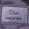 Sac à dos Dior Quilted Backpack en toile cannage noire - Detail D3 thumbnail