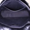 Saint Laurent Niki medium model shoulder bag in black chevron quilted leather - Detail D3 thumbnail