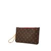 Louis Vuitton Pochette City pouch in brown monogram canvas - 00pp thumbnail