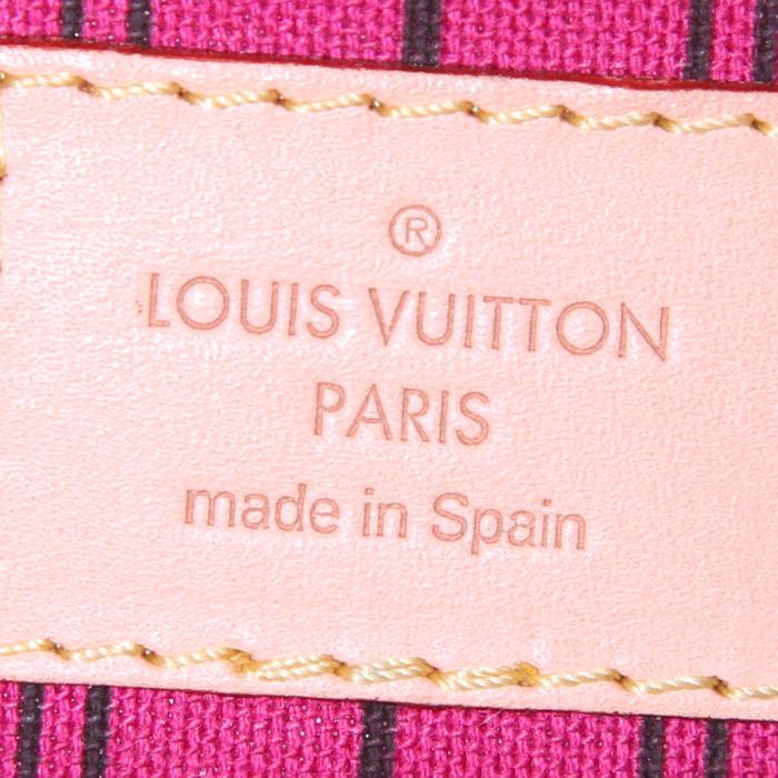 Pochette Louis Vuitton Pochette City in tela monogram marrone - Detail D3