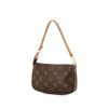 Louis Vuitton Pochette accessoires pouch in brown monogram canvas - 00pp thumbnail
