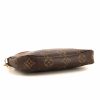 Louis Vuitton Pochette accessoires pouch in brown monogram canvas - Detail D4 thumbnail