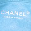 Bolso bandolera Chanel Wallet on Chain en cuero acolchado azul - Detail D3 thumbnail