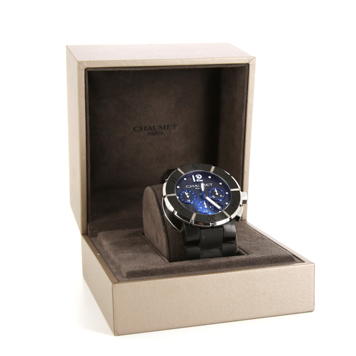 Montre Chaumet Class One en acier et titane Vers  2010 - Detail D3