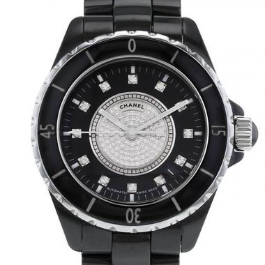 Chanel J12 Joaillerie watch in black ceramic Circa  2010
