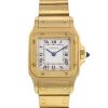 Cartier Santos watch in yellow gold Ref:  866930 Circa  1990 - 00pp thumbnail