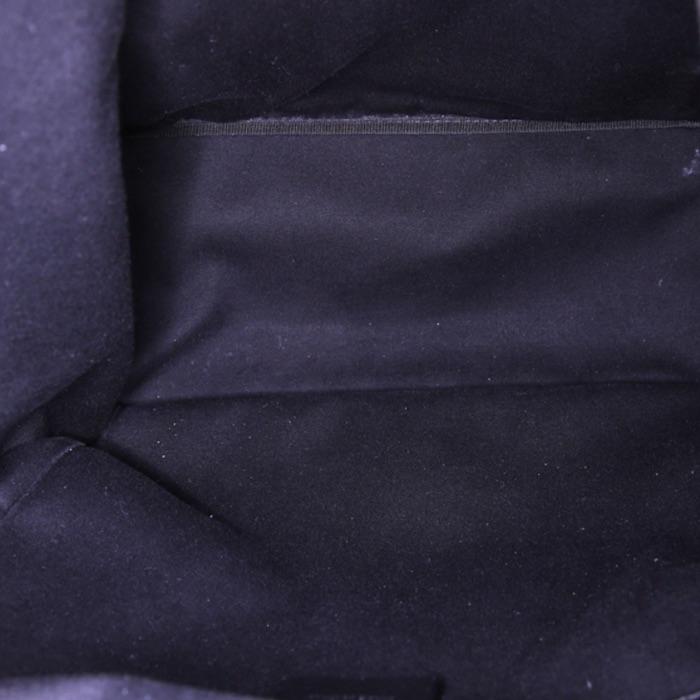 Mochila Dior Motion en lona caqui y cuero negro - Detail D2