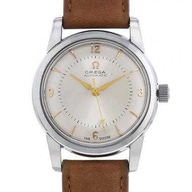 Montre Omega Vintage en acier Ref :  2846-1 SC Vers  1950