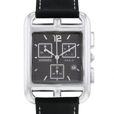 Orologio Hermes Cape Cod Chrono in acciaio Ref :  CC1.910 Circa  2000