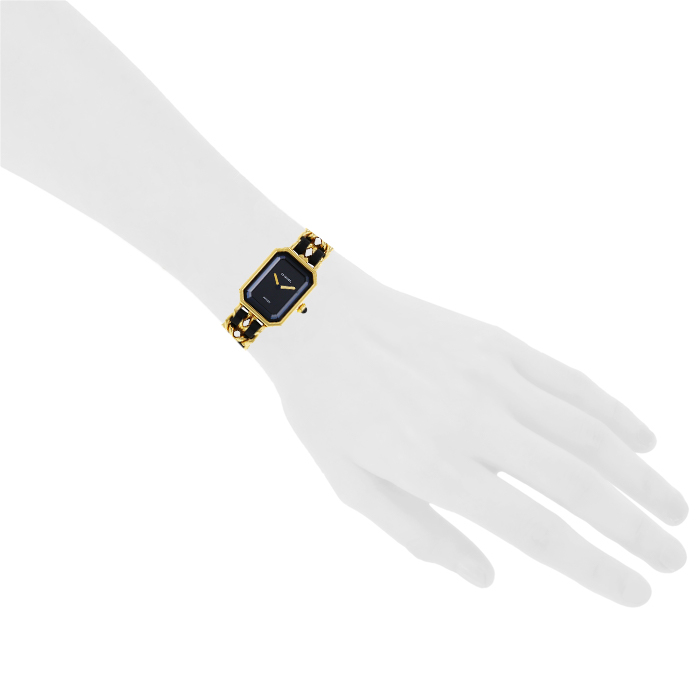 Chanel Première  size M watch in gold plated Circa  1990 - Detail D1
