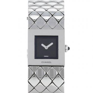 Montre Chanel Matelassé Wristwatch en acier Vers  2010
