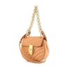 Chloé Drew mini shoulder bag in beige quilted leather - 00pp thumbnail