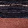 Sac cabas Céline Luggage en cuir noir marron et bleu - Detail D3 thumbnail