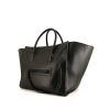 Céline Phantom handbag in black leather - 00pp thumbnail