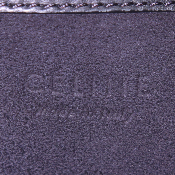 Sac à main Céline Phantom en cuir noir - Detail D3