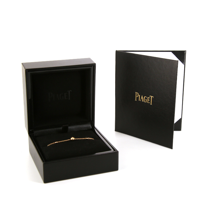 Bracelet Piaget Possession en or rose et diamants - Detail D2