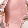 Chloé June handbag in beige and brown python - Detail D2 thumbnail