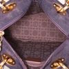 Bolso de mano Dior Lady Dior modelo mediano en lona cannage marrón chocolate - Detail D2 thumbnail