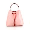 Shopping bag Louis Vuitton petit Noé in pelle Epi rosa - 360 thumbnail
