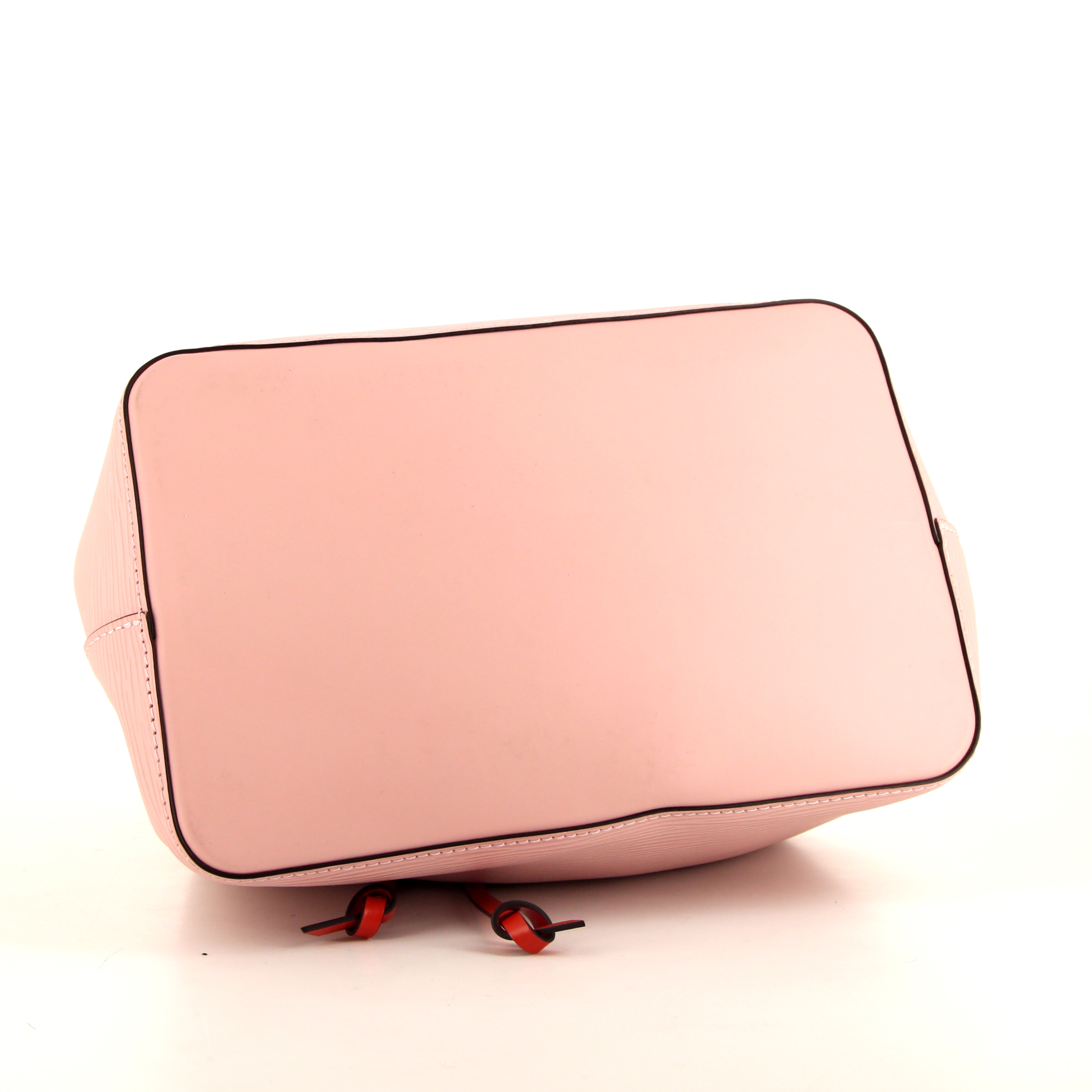 Louis Vuitton petit Noé shopping bag in pink epi leather - Detail D5