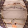 Louis Vuitton Deauville vanity case in brown monogram canvas and natural leather - Detail D2 thumbnail