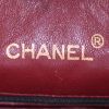 Chanel Vintage shopping bag in black canvas and leather - Detail D3 thumbnail