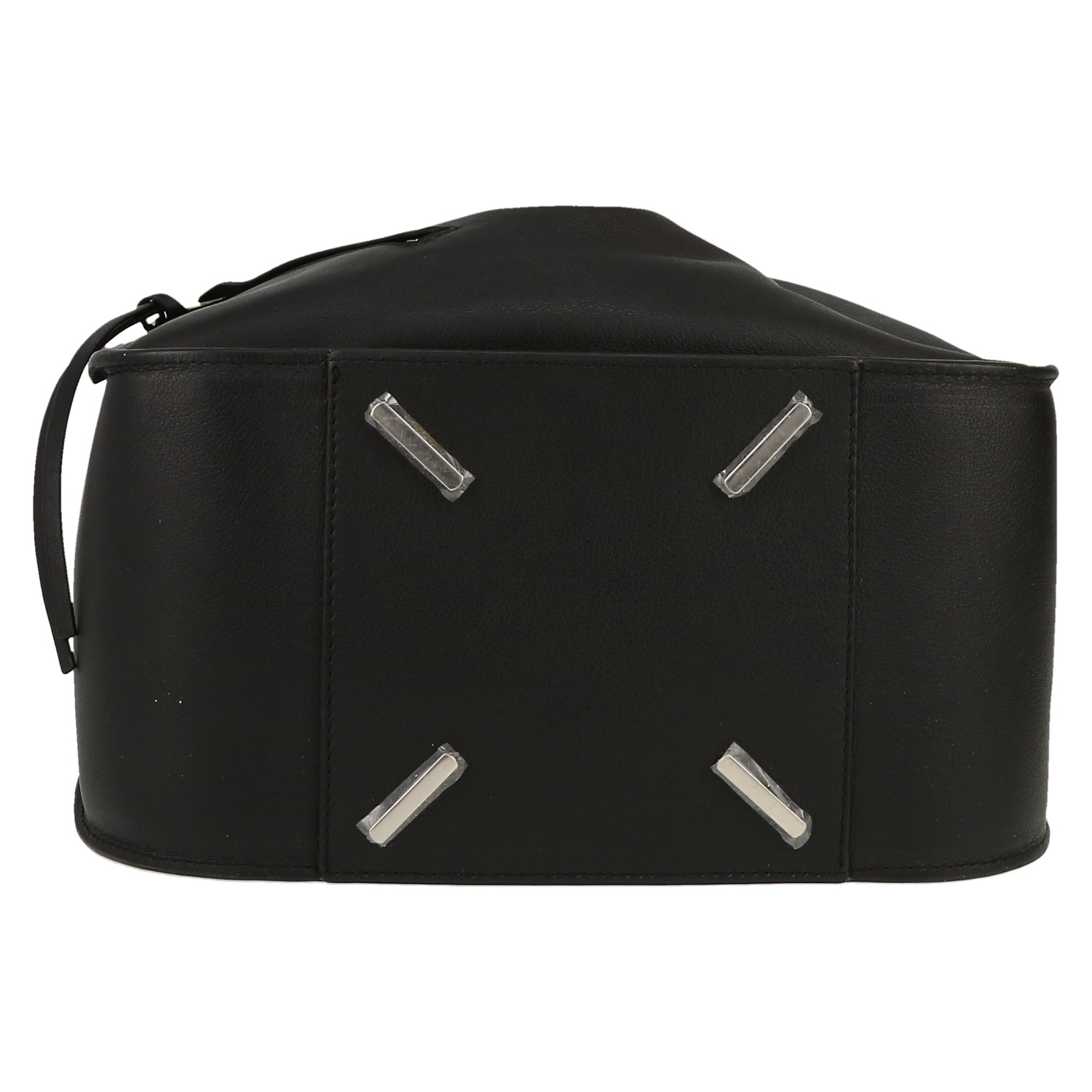 Sac bandoulière Loewe  Hammock petit modèle  en cuir noir - Detail D1