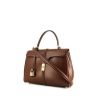 Celine 16 medium model shoulder bag in brown leather - 00pp thumbnail