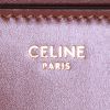 Celine 16 medium model shoulder bag in brown leather - Detail D4 thumbnail