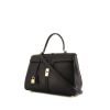 Celine 16 medium model shoulder bag in black grained leather - 00pp thumbnail