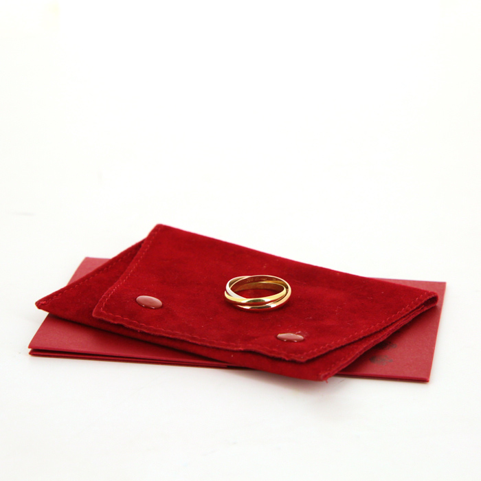 Bague Cartier Trinity petit modèle en 3 ors, taille 57 - Detail D2