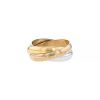 Cartier Trinity medium model ring in 3 golds - 00pp thumbnail